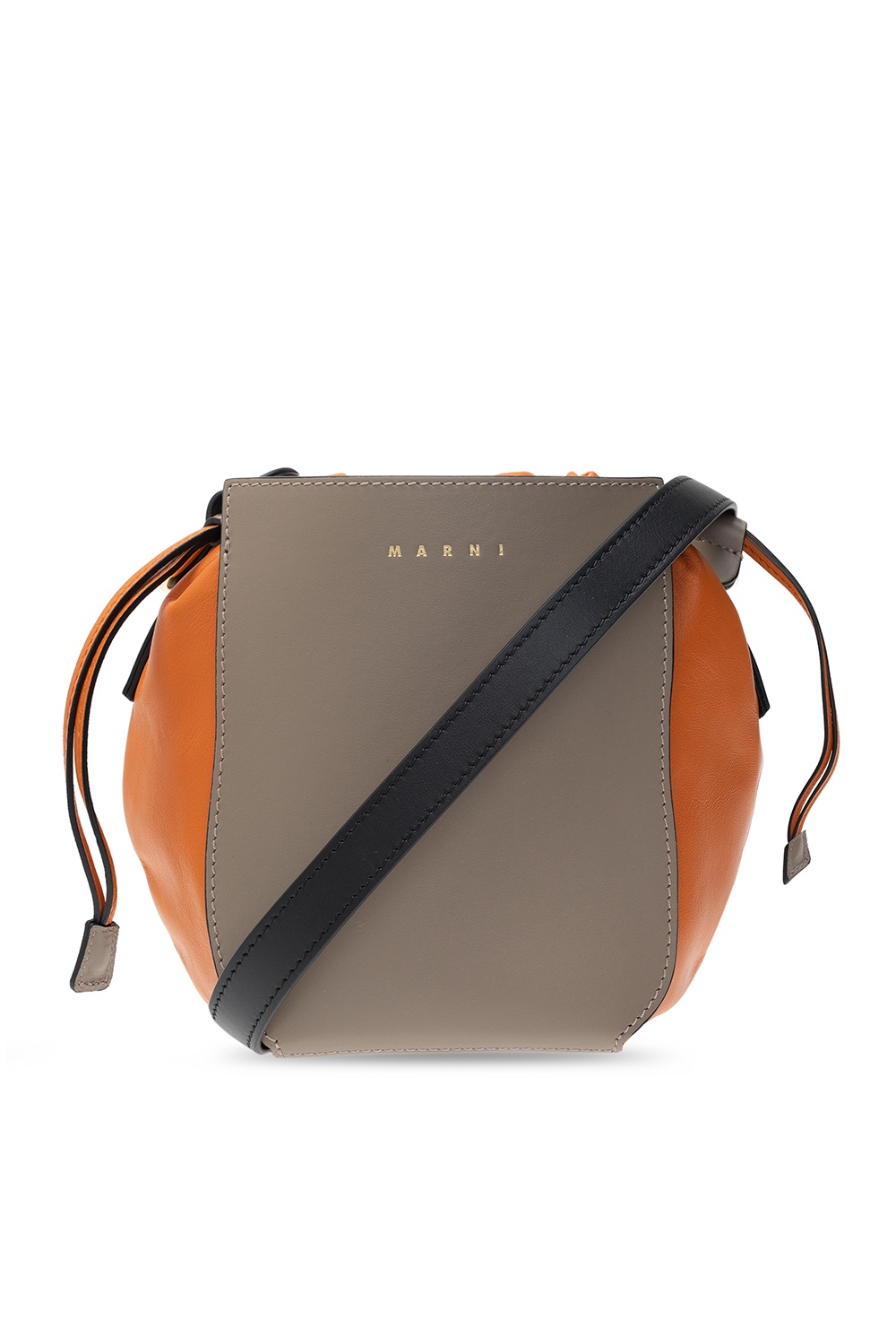 Marni check Trunk crossbody bag - Bucket bag with logo Marni